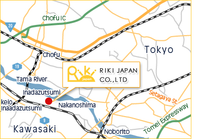 リキジャパン　アクセスMAP